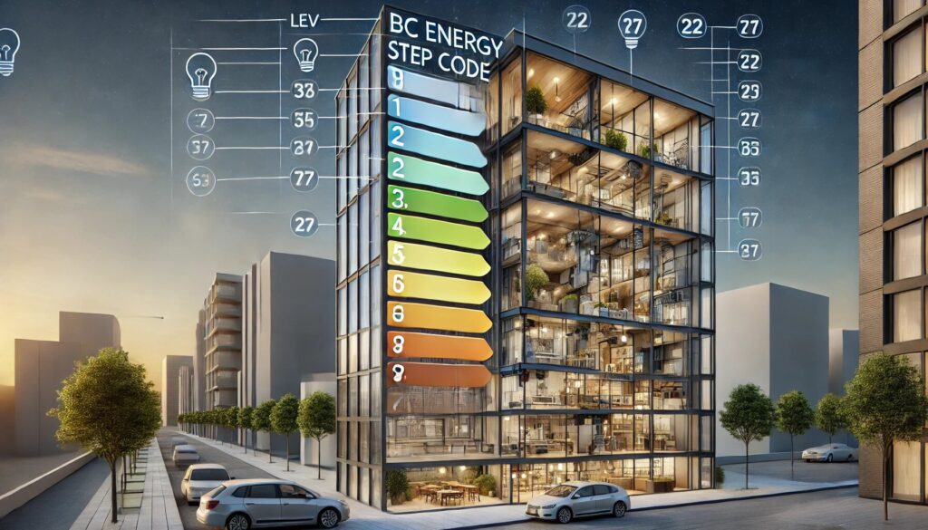 levels of BC Energy Step Code