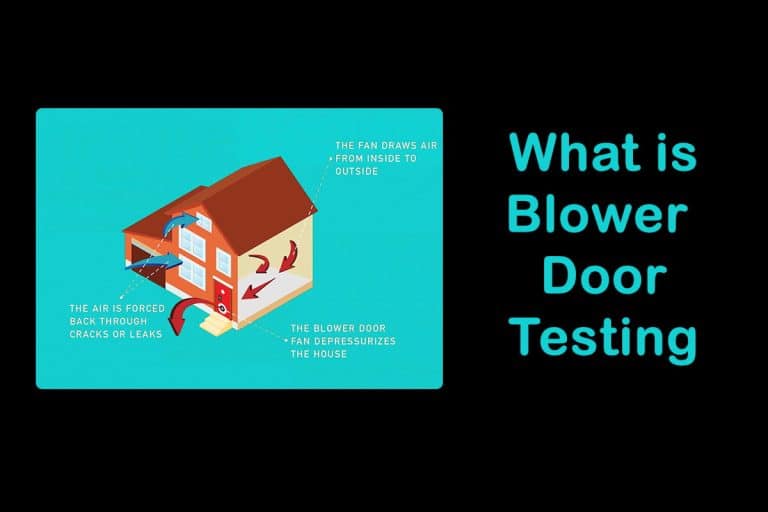 what is blower door test